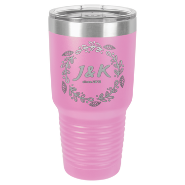 J & K Trendy Print Insulated Tumbler